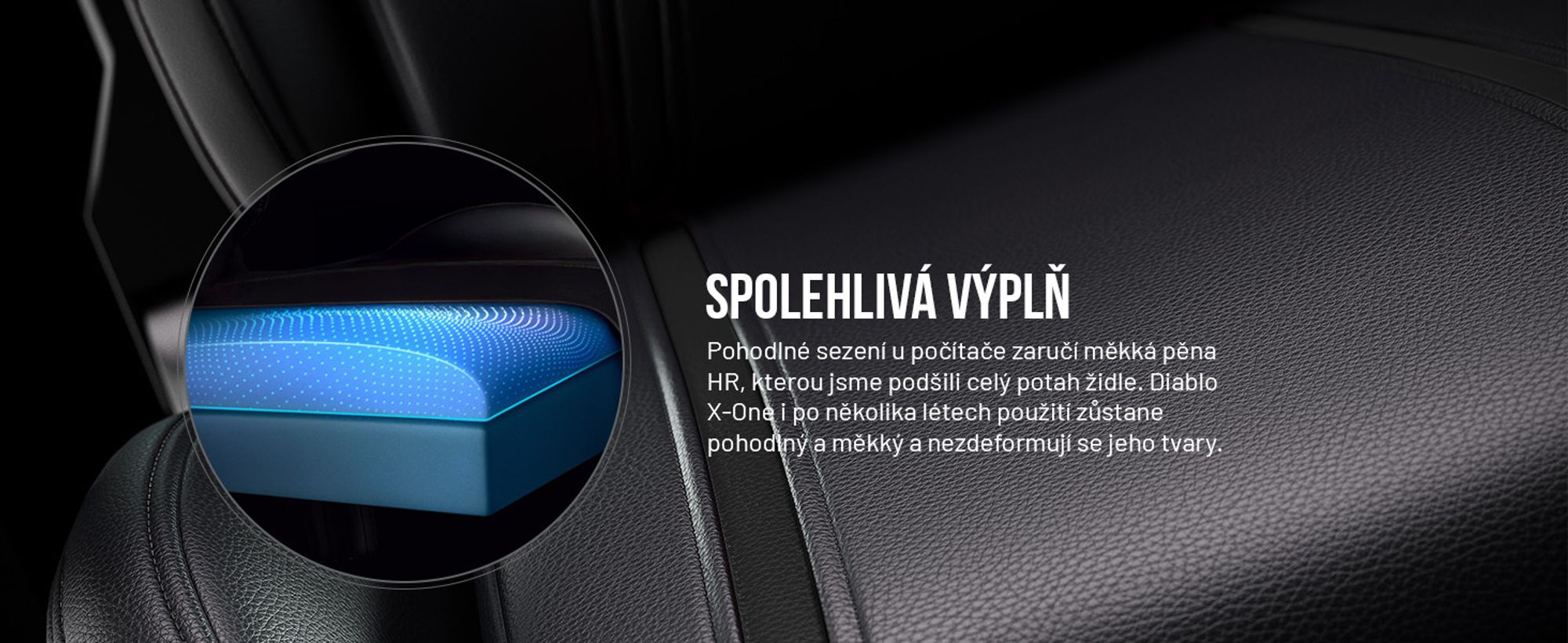 Herní židle Diablo X-One 2.0 Kancelářská židle Nastavitelné područky Ergonomický design Krční/bederní polštář, Barva: Černá, Velikost: King