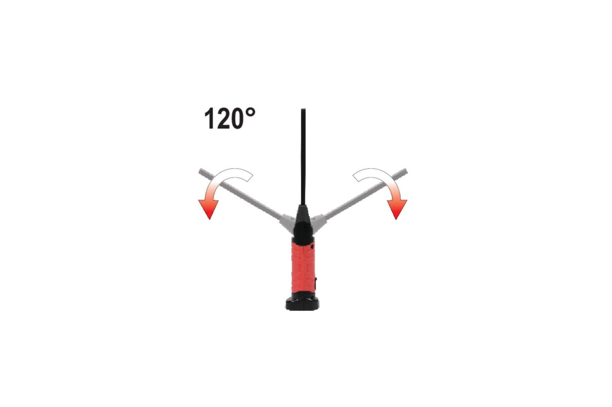 Yato YT-08518 pracovné svetlo LED 8 W Black