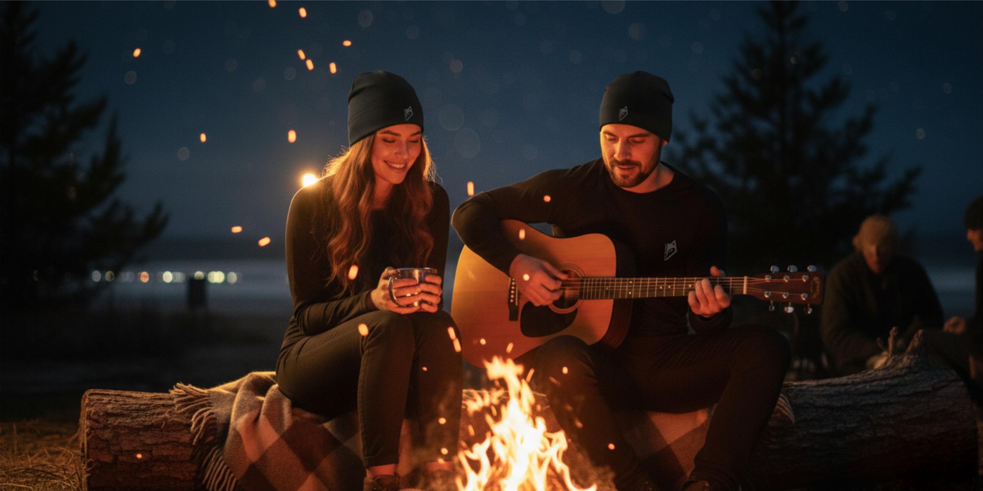 Thermoaktive Wintermütze Reflektierend Für Das Laufen Herren Damen Schwarz S/M Evi Sport Origin8 Premium Mütze 220G/M² Uni Atmungsaktiv Unter Helm
