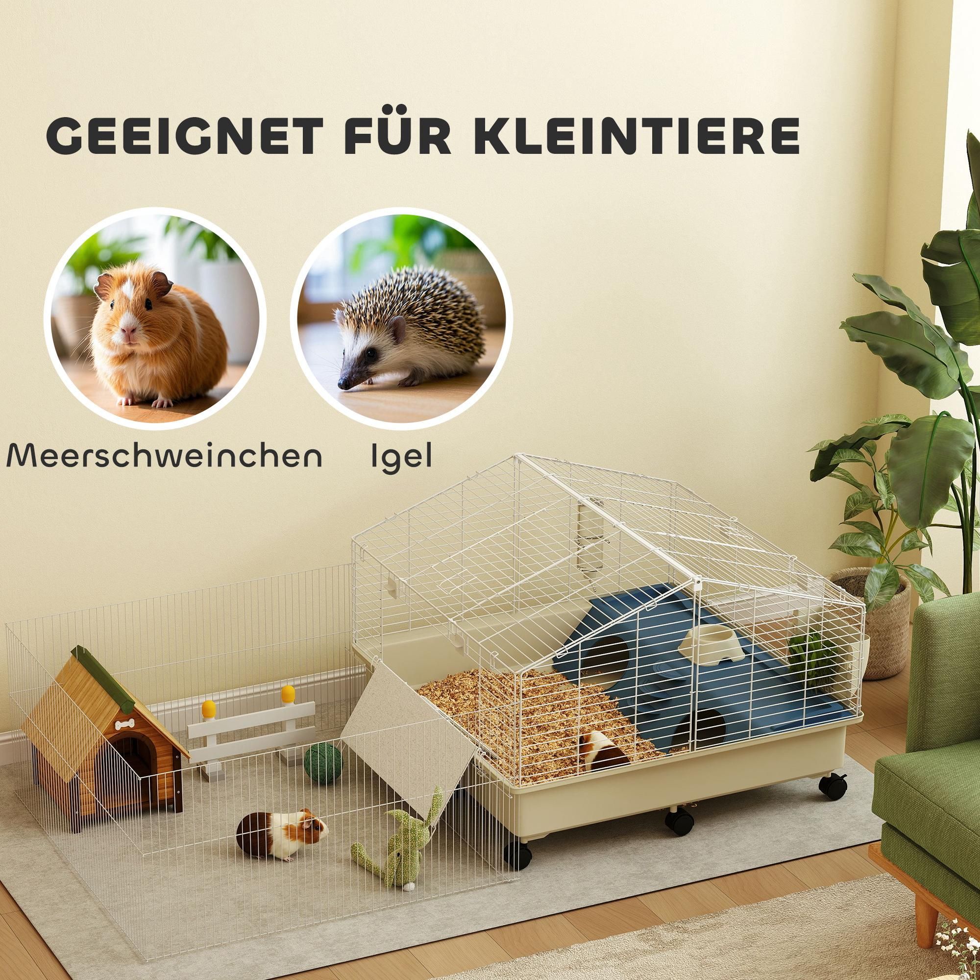 Nagerkäfig Igel fahrbar