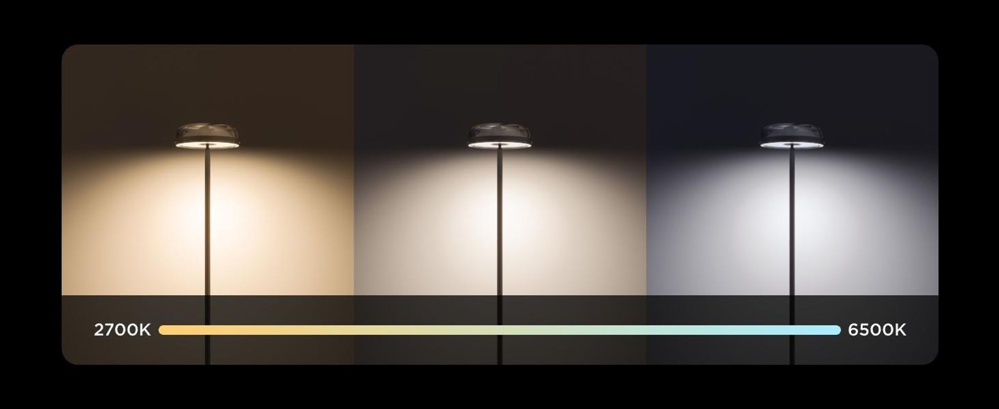 Govee Stehlampe Wohnzimmer Deckenfluter Wellenbeleuchtung RGBICWW, Dreizonenbeleuchtung Stehlampe, 2700-6500k, Kompatibel mit Matter und Alexa