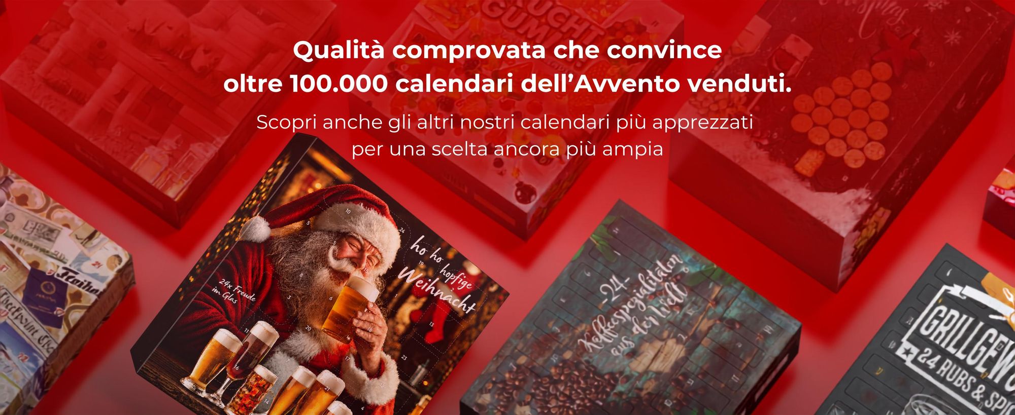 BOXILAND® calendario avvento birra 2026, 24 birre internazionali 0,33 l