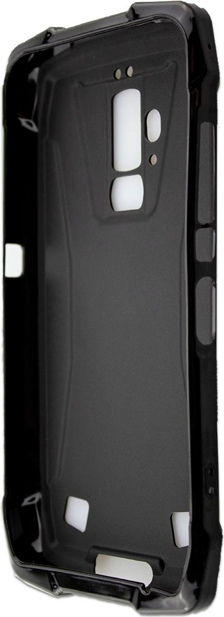 caseroxx Schutz-Hülle TPU-Hülle kompatibel mit Blackview BV9700 / BV9700Pro, Gummi Handy Tasche schwarz Bild 3