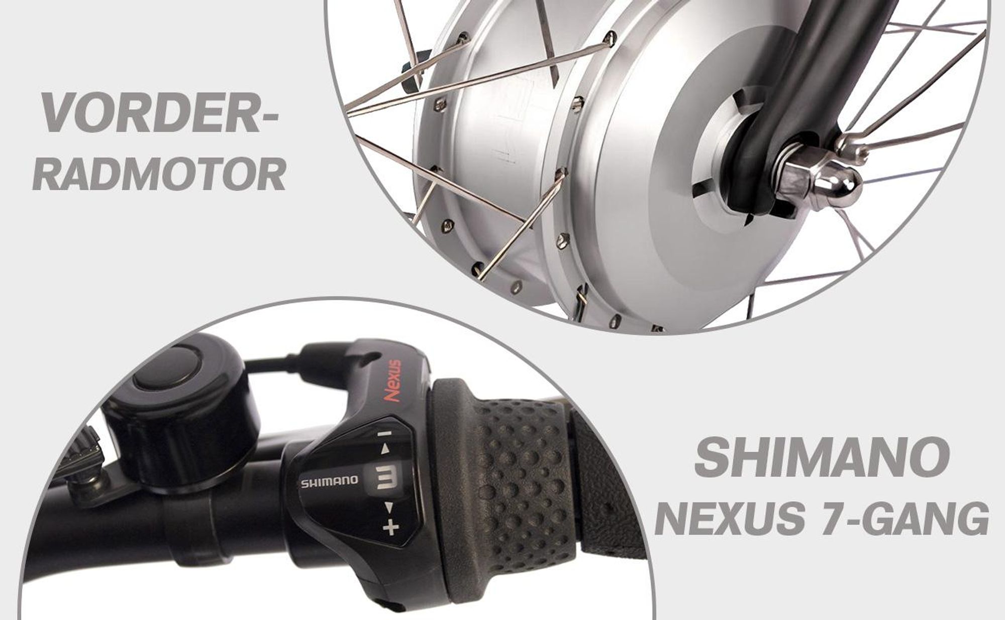 SAXXX E-Bike, ADVANCED Plus Wave Tiefeinsteiger Elektrofahrrad, 375Wh integrierter Akku, Shimano Nexus 3-Gang, City E-Bike