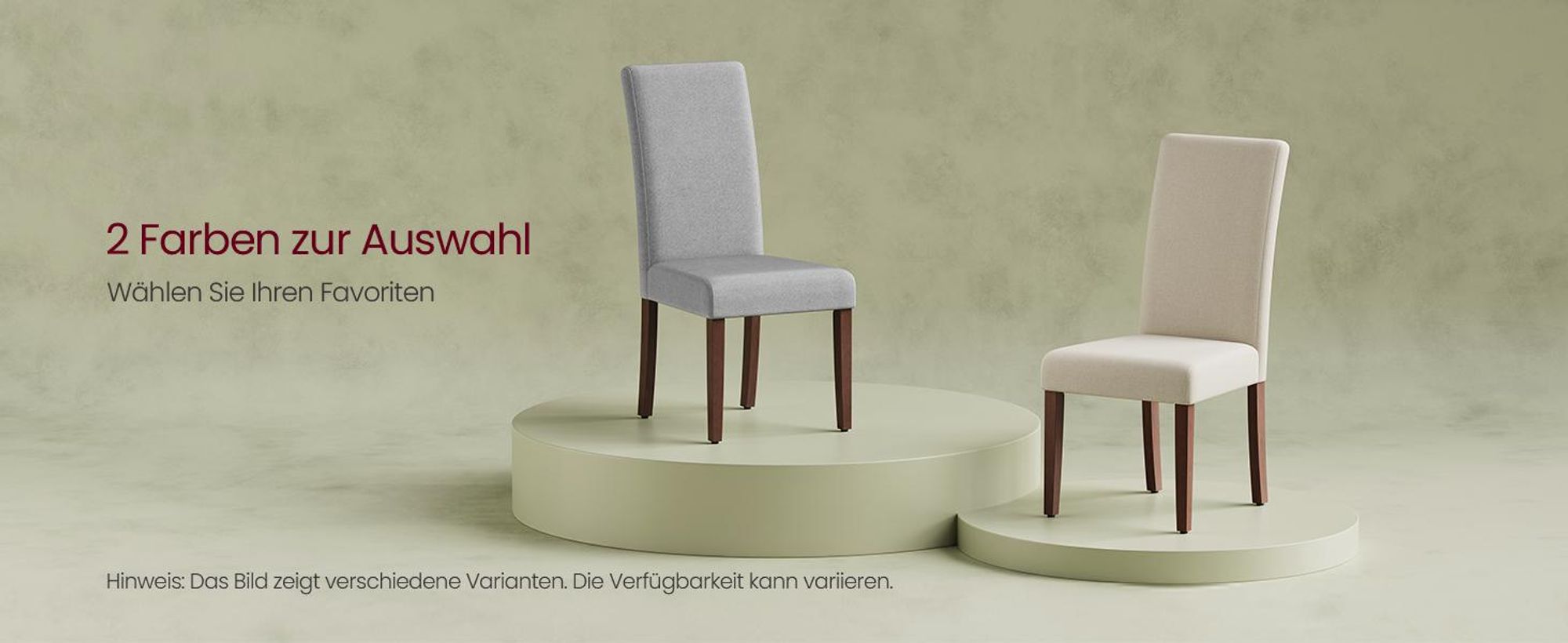 VASAGLE Esszimmerstuhl 6er Set, Küchenstuhl, Parsons-Stuhl, hohe Rückenlehne, für Esszimmer und Küche, dickes Sitzkissen, 58 x 48 x 99 cm, taubengrau