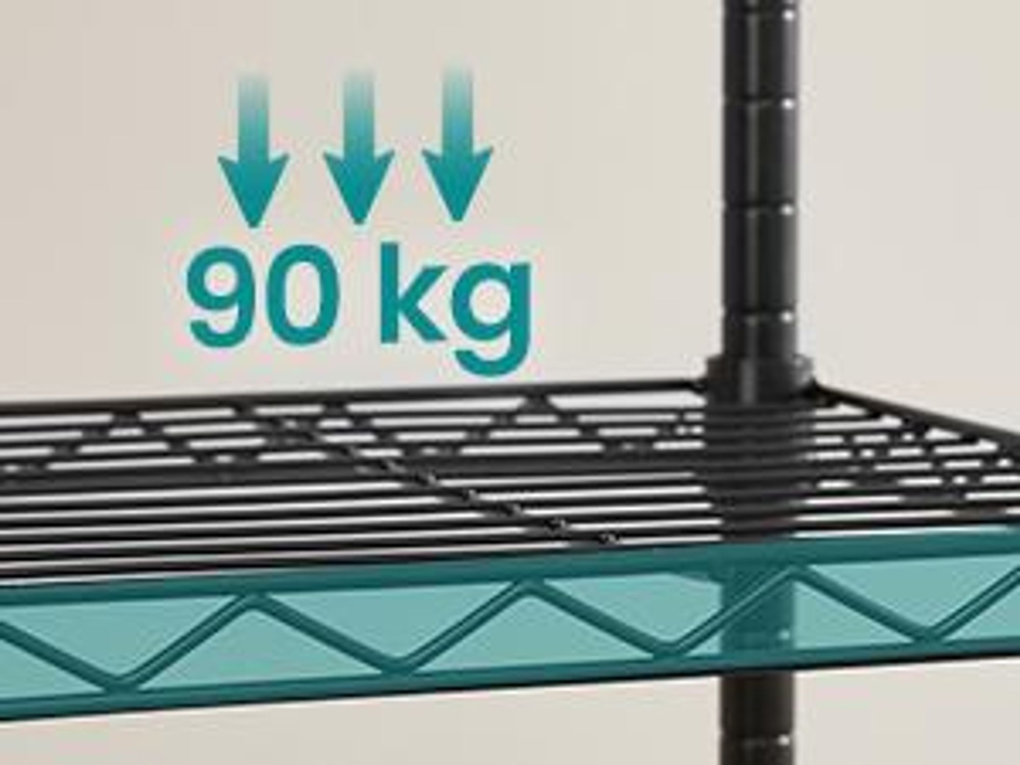 SONGMICS Standregal Metall, verstellbare Ablagen, Aufbewahrungsregal 5 Ebenen für Garage, 30 x 60 x 161 cm, schwarz