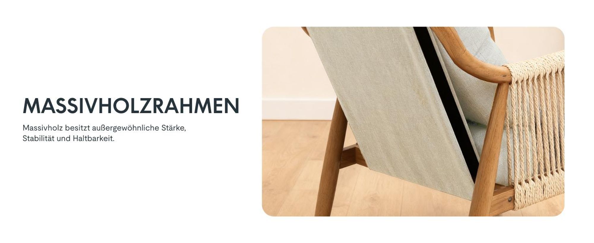 FLEXISPOT Relaxsessel handgeflochten, Vielseitiger Indoor & Outdoor Stuhl mit komfortablen Kissen, Boho Rattanstuhl mit atmungsaktivem Design Beige