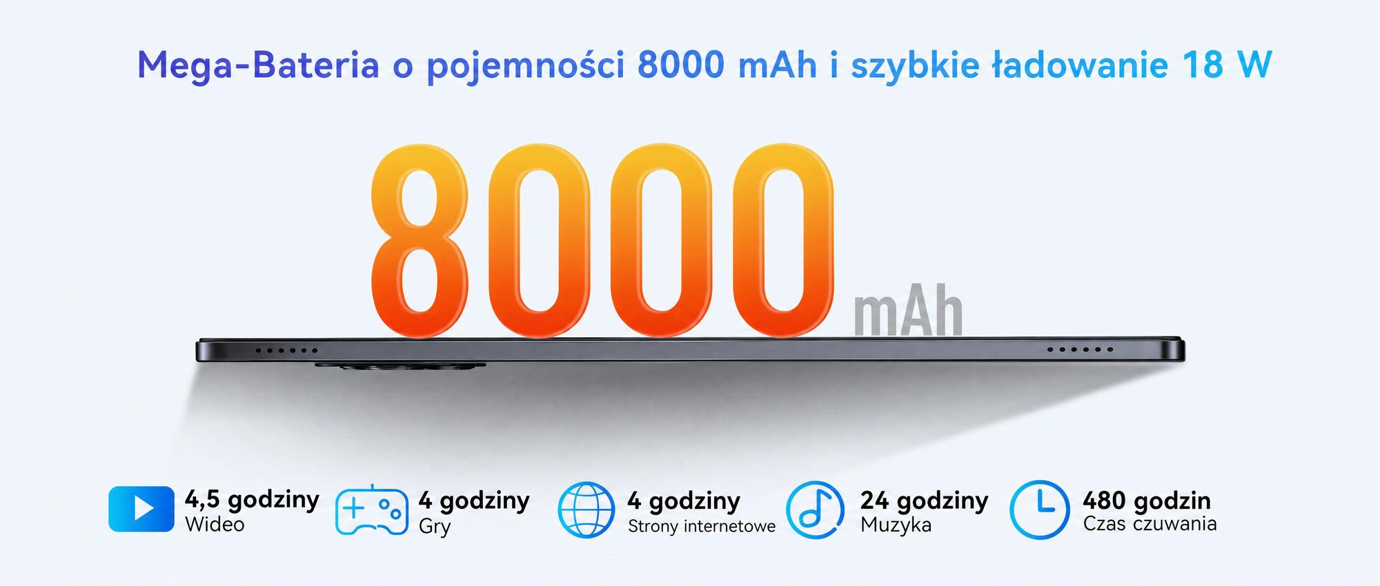 BESTTAB W90 11-calowy tablet Android 15, 256 GB przestrzeni dyskowej, 1920 x 1200 pikseli, Android 15, 24(8+16) GB RAM, 5G WiFi, Bluetooth, bateria 8000 mAh,