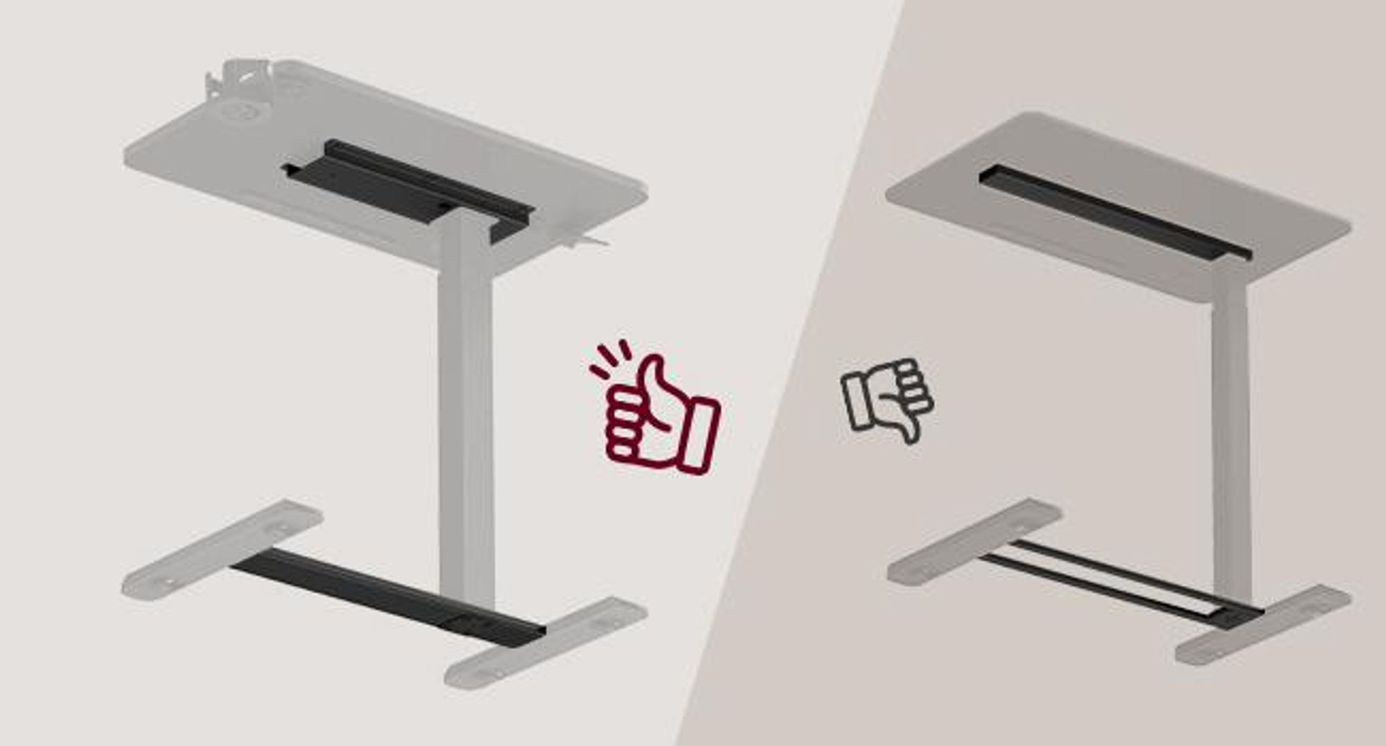 VASAGLE Beistelltisch mit Rollen, mobiler Stehtisch, verstellbare Höhe, 2 Getränkehalter, Schlitz für Handy oder Tablet