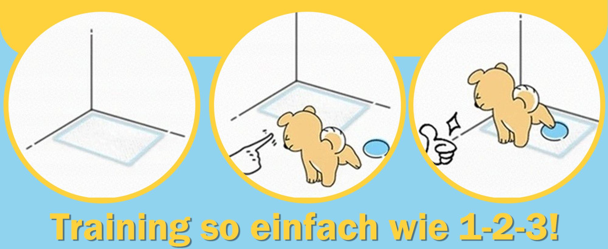 febe welpenunterlagen puppy pads pipi matten hunde toilleten