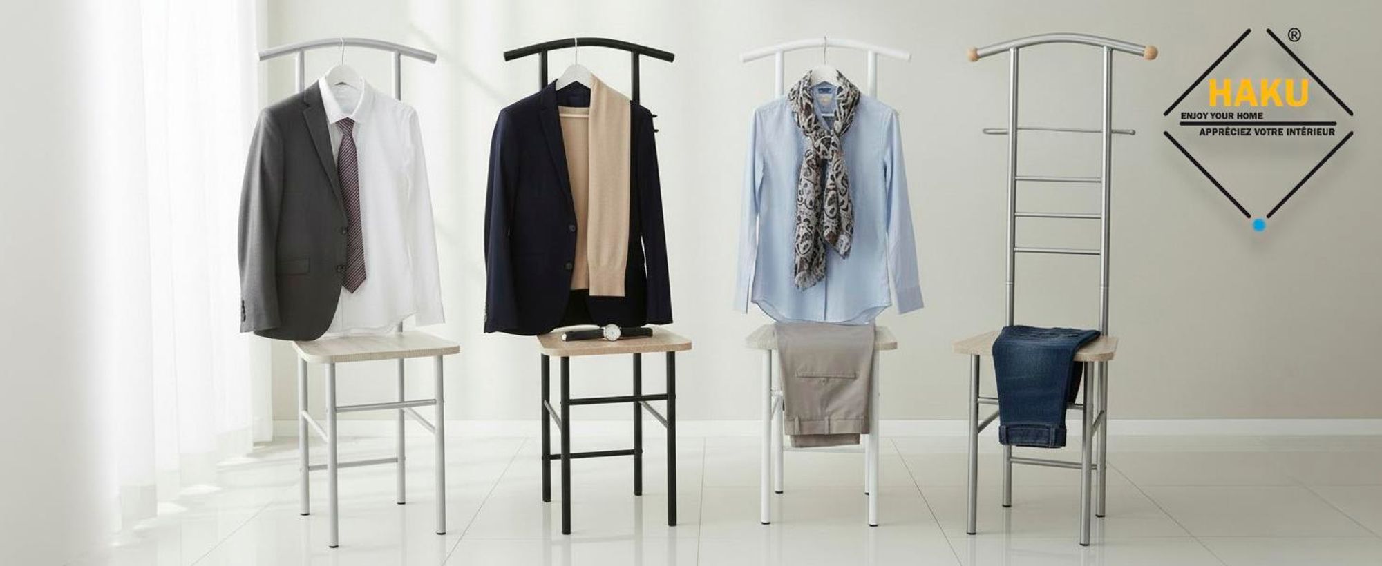 Herrendienerstühle von HAKU Möbel - in vielen Designs, Farben und Materialien