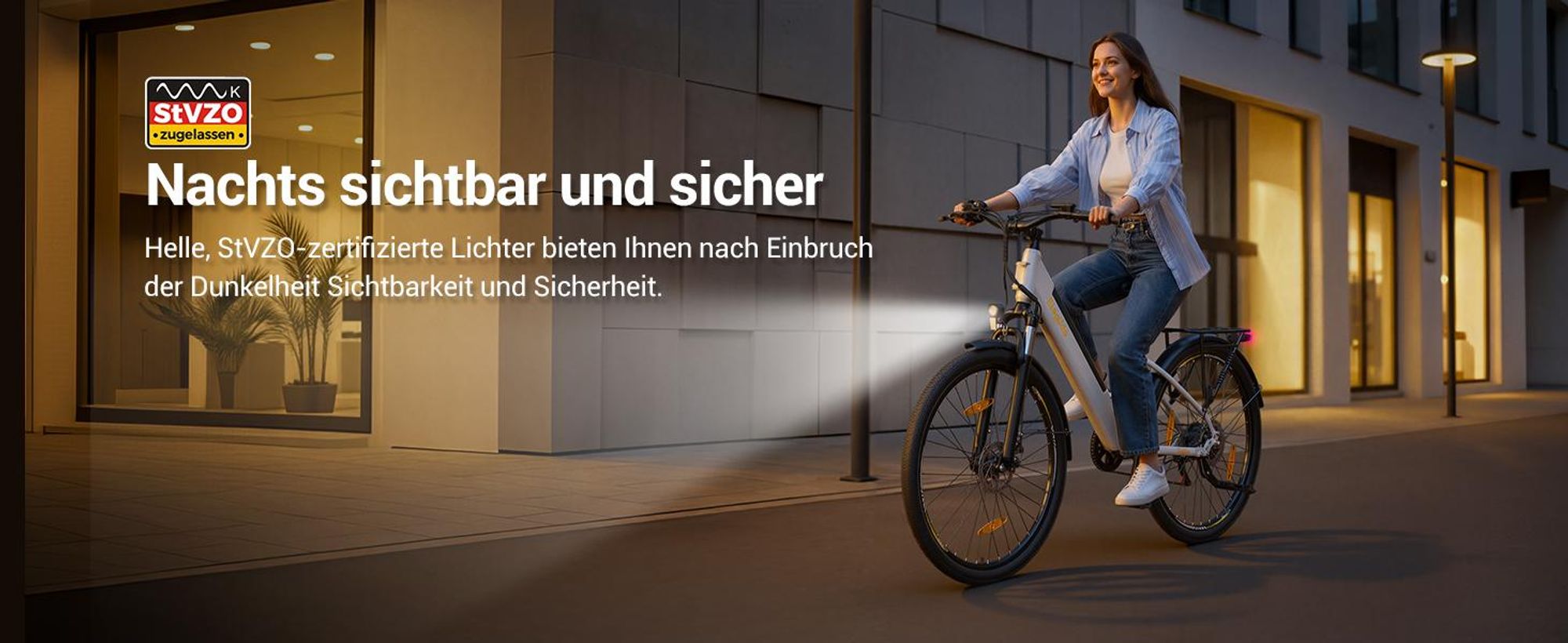 Eleglide T1 ST City E-Bike Pedelec 250W 100km Reichweite Shimano 7-Gang Tiefeinsteiger 27,5" USB Licht Gepäckträger