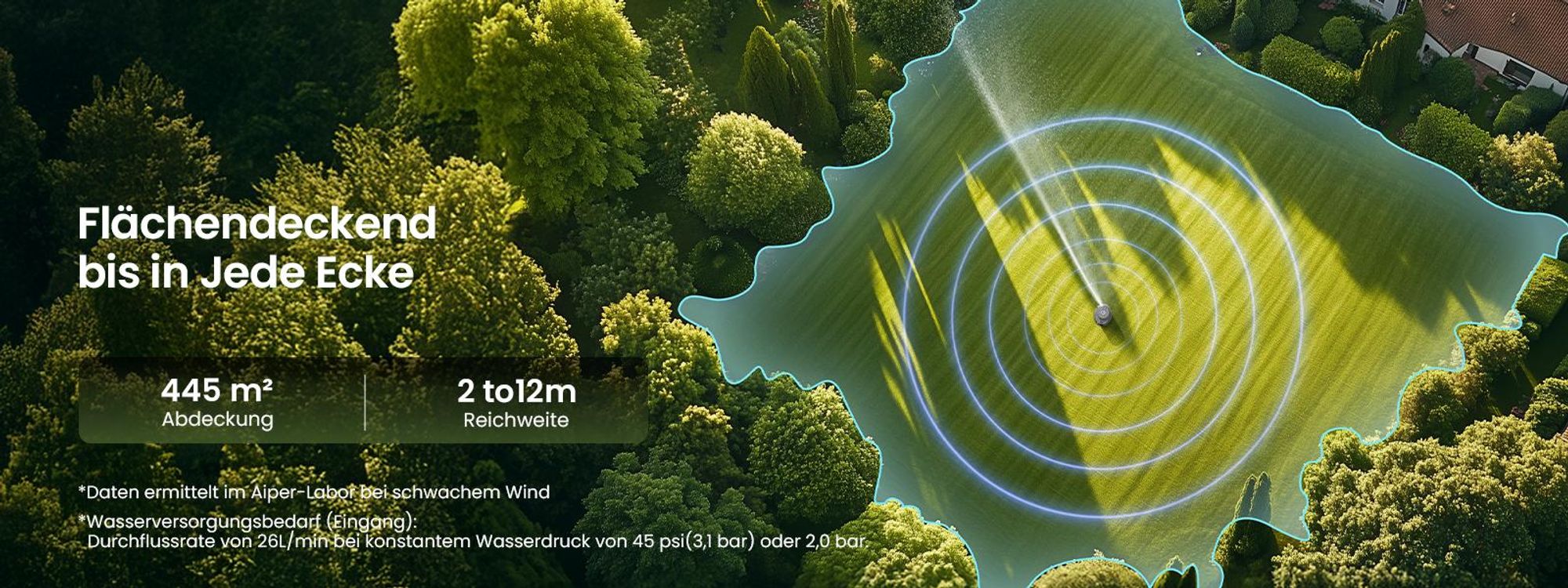 AIPER IrriSense 2 intelligentes Bewässerungssystem, 4-in-1 Multi-Zonen-Bewässerung mit App-Steuerung