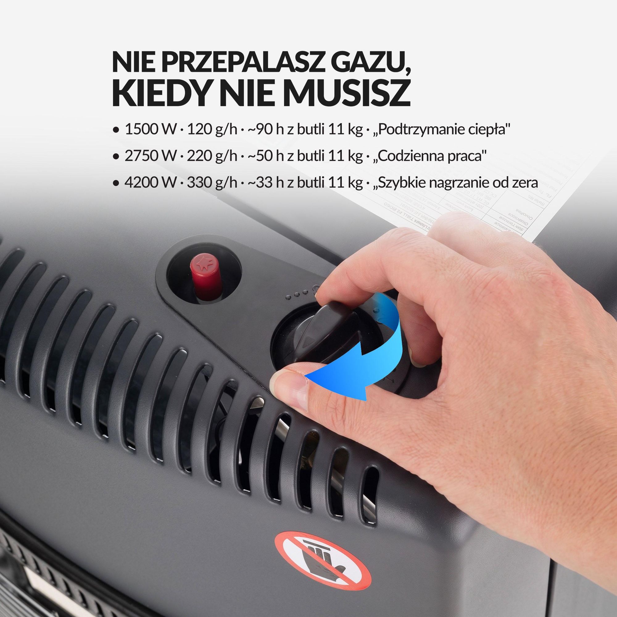 Piecyk Gazowy Lehmann Noel Ogrzewacz Gazowy Na Butlę 4200Kw Ltohg-4230Pl