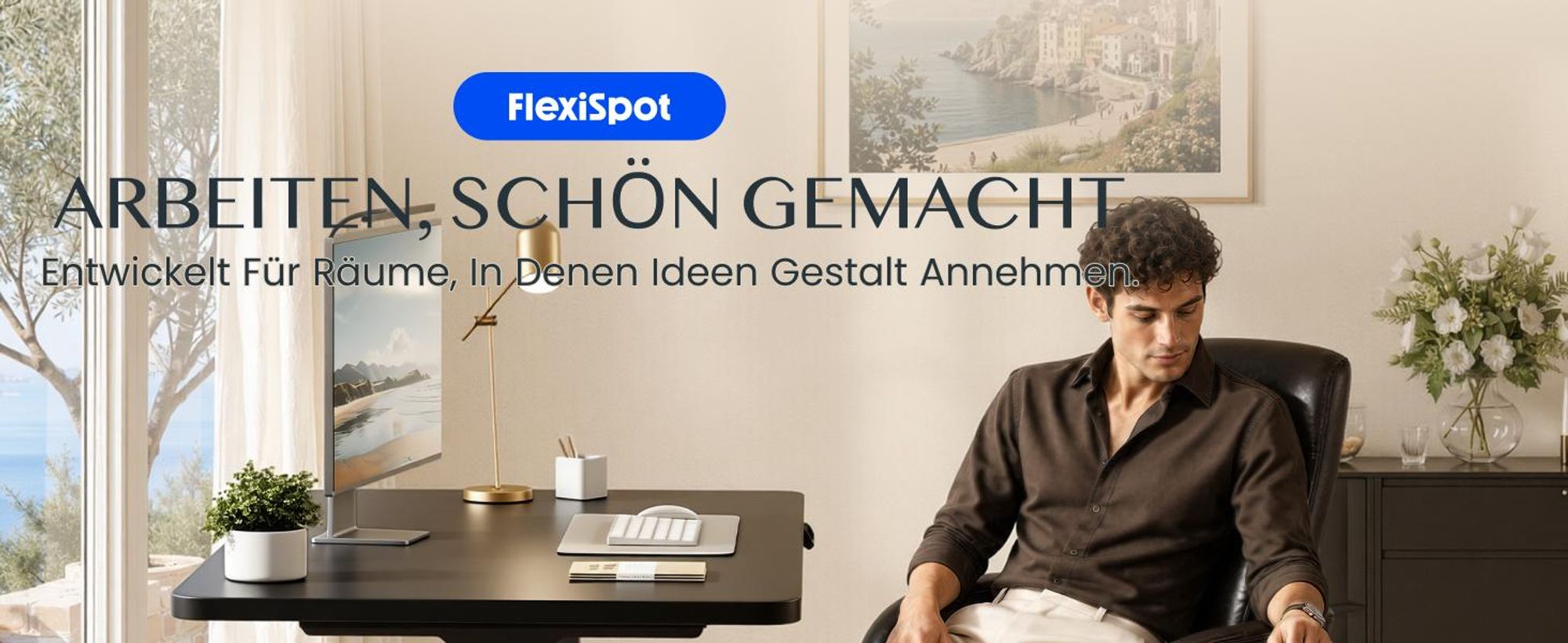 FLEXISPOT EC5-Lite Elektrisch Höhenverstellbares Tischgestell,Doppelmotor, 3-stufige Beine, 100kg Tragkraft,4 Speicherplätze, Kollisionsschutz,Schwarz