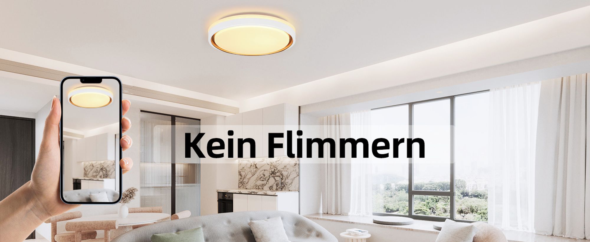 ZMH LED stropné svetlo biele stmievateľné obývacia izba s diaľkovým ovládaním 32W CCT Ø30cm okrúhle moderné svietidlo do spálne