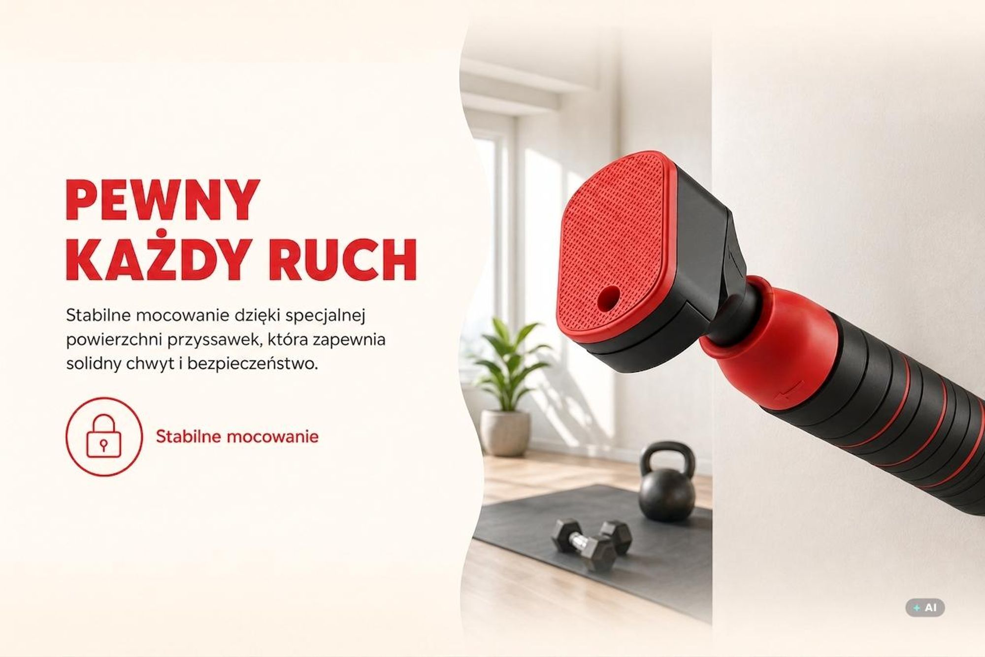 Regulowany drążek do podciągania, 70-100 cm, drążek stalowy, wielofunkcyjny