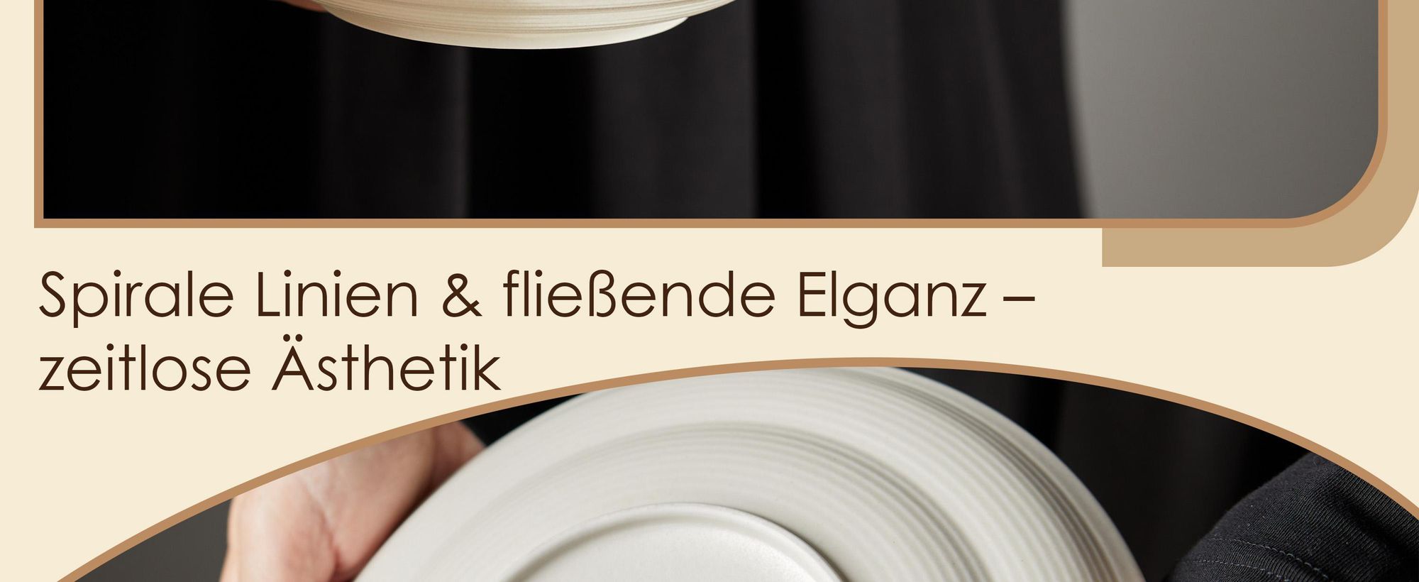 Teller set 4Stück Ø22 cm Keramik Speiseteller Suppenteller Pastateller Tiefteller Set für 4 Personen Matt-Glasur Mikrowellen- und Spülmaschinenfest