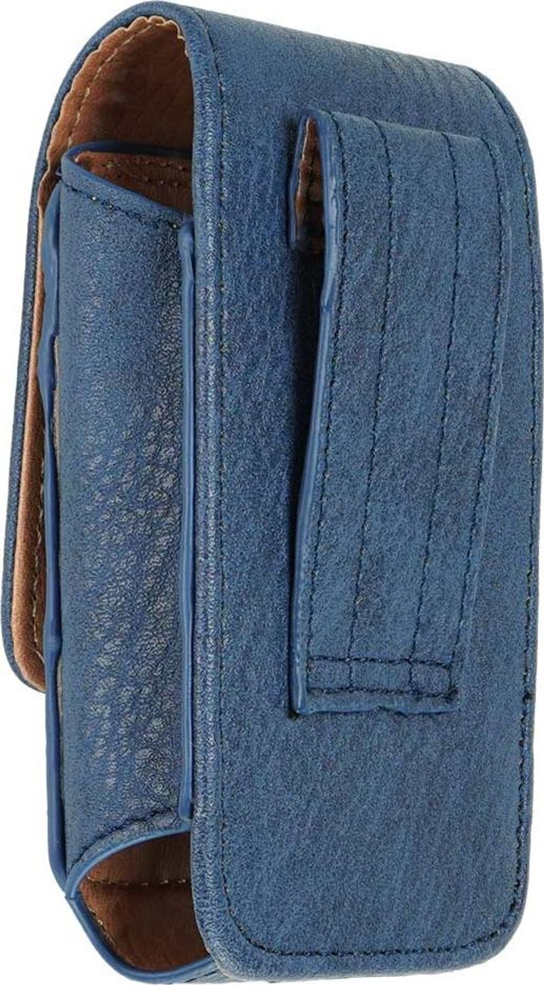 caseroxx Handy-Tasche für Senioren Mobiltelefone von diversen Herstellern - Doro - Nokia - Emporia - Beafon - SPC - etc. mit Gürtelschlaufe in verschiedenen Farben blau Bild 4