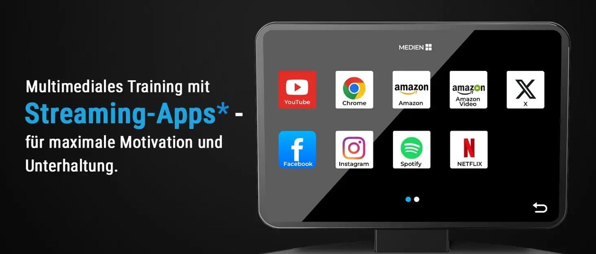 Laufband klappbar AsVIVA T18 Heimtrainer bis 20 km/h 15% Steigung mit Touchscreen Bluetooth bis 150kg für Zuhause