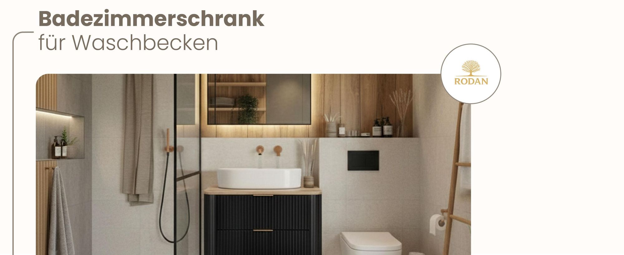 Waschbeckunterschrank 80cm Badezimmerschränke, Badmöbel, Unterschränke, Waschtisch