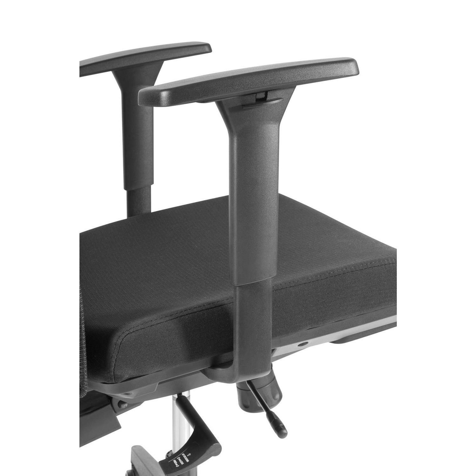 Ergonomischer Bürostuhl mit Rädern und Lordosenstütze Drehstuhl Höheverstellbar Neigungsfunktion der Rückenlehne Schreibtischstuhl bis 150kg Belastbar