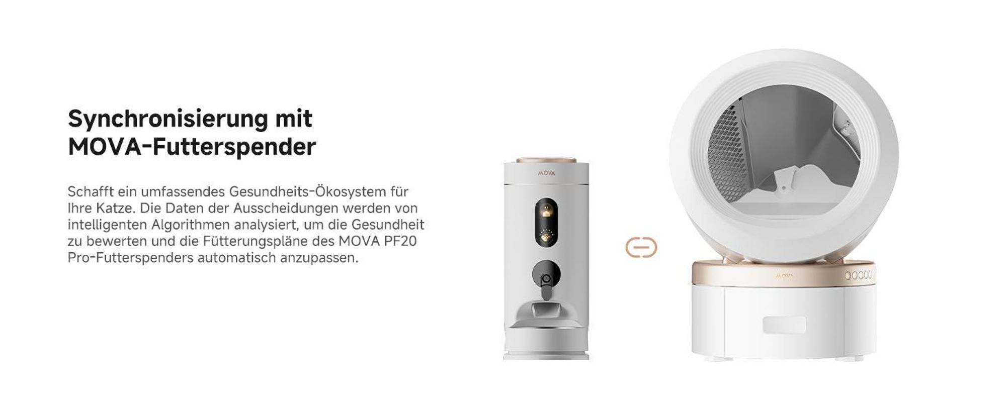 MOVA LR10 Prime Katzenklo Weiß – 110L, 15 Tage Selbstreinigung, Doppel-Geruchssystem, 12 Sicherheitsfunktionen – inkl. GRATIS Tierhaarbürste
