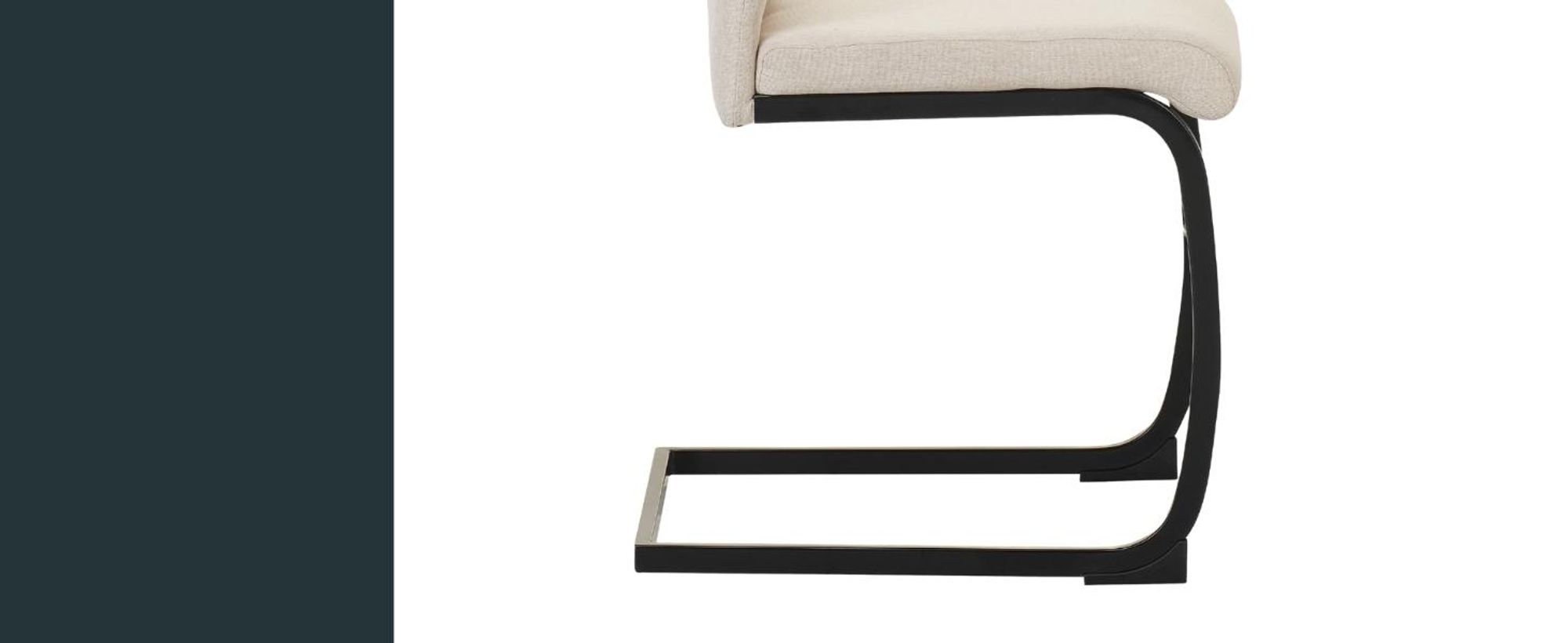 ALBATROS Freischwinger Stuhl TURANO 4er Set, Beige- Esszimmerstuhl Schwingstuhl mit Modernem Design, Stoff-Bezug, Dicke Polsterung - Küchenstuhl, Polster-Stuhl Esszimmer, Esstisch Stuhl