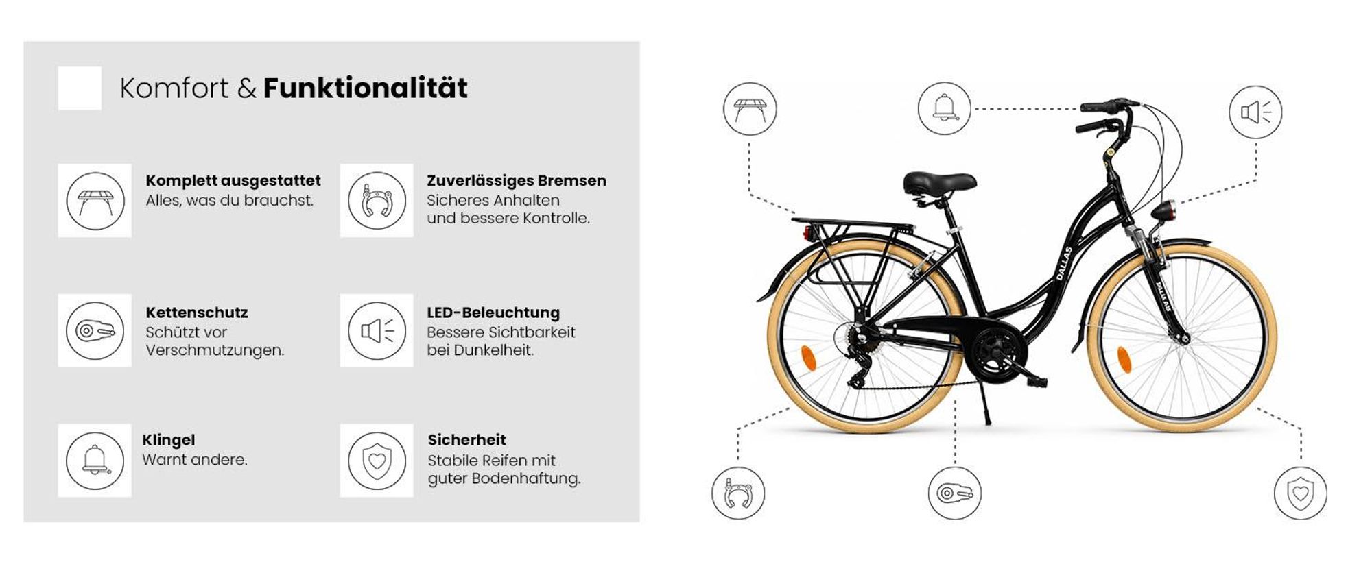 Damenfahrrad