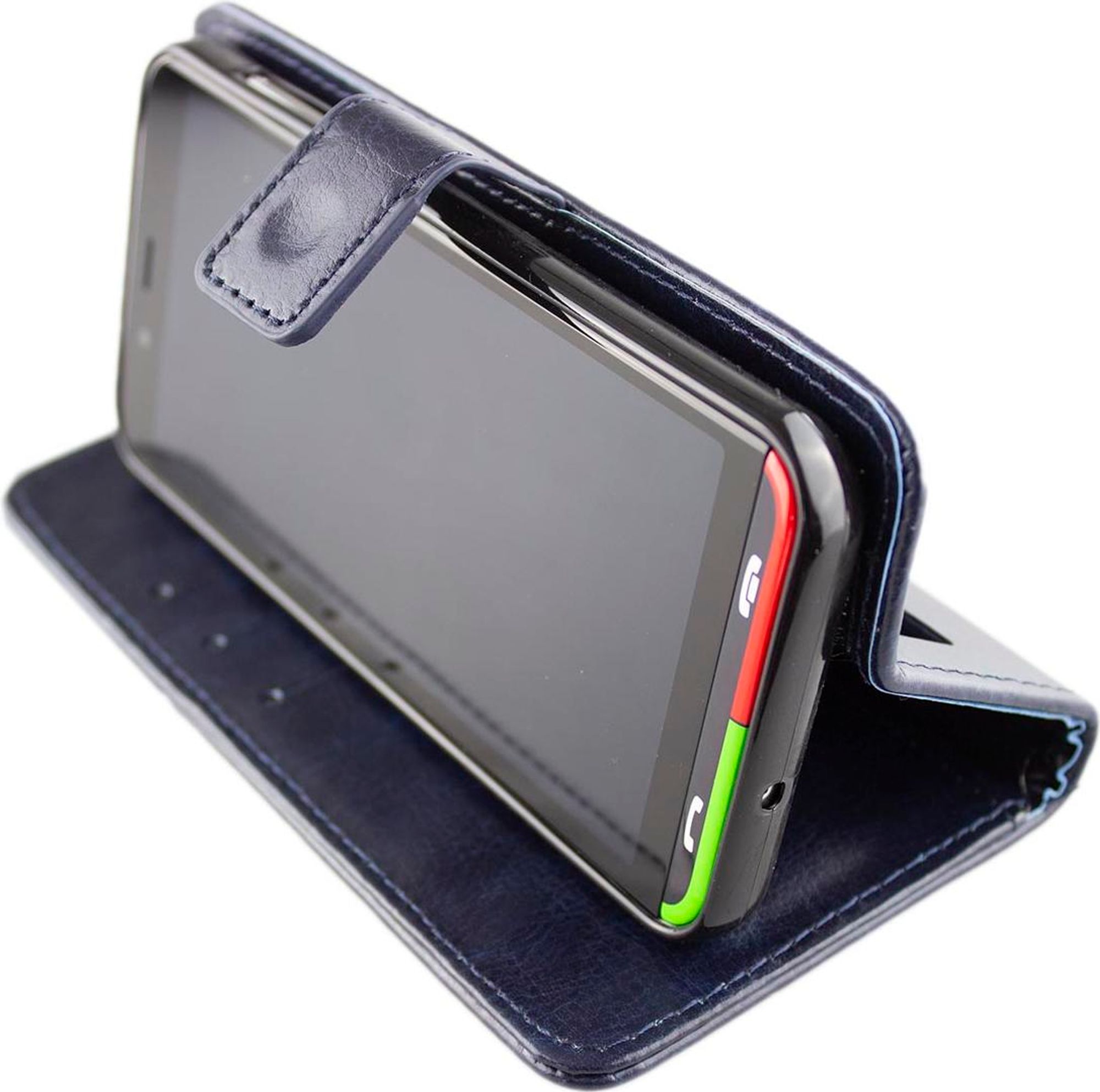 caseroxx Handy Hülle Tasche kompatibel mit Emporia Supereasy Bookstyle-Case Wallet Case Bild 2