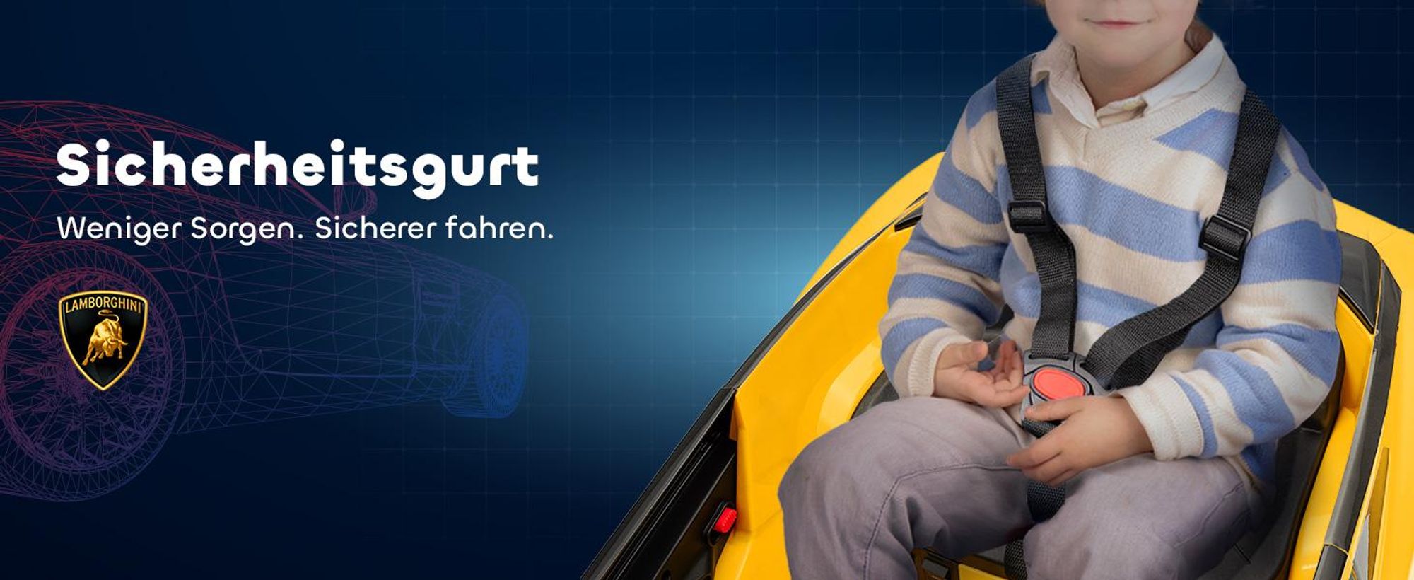 AIYAPLAY Kinder Elektroauto 12V Kinderauto mit 2,4 GHz Fernbedienung, 2 Motor
