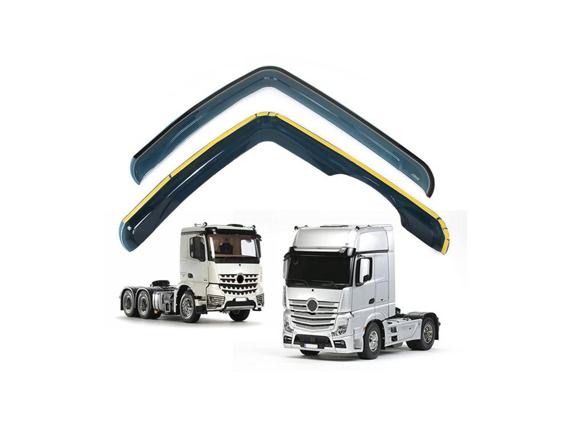 Windabweiser für Mercedes Actros MP4 (ab 2016) | Außenmontage