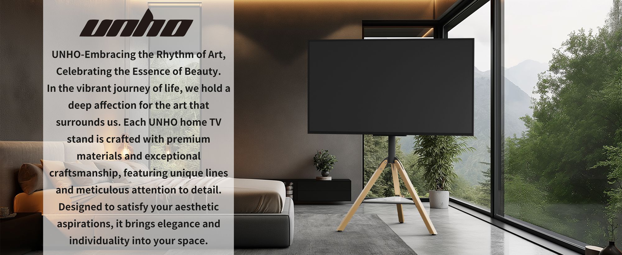 WISFOR TV Standfuss Höhenverstellbar EXTRA STABIL, TV Ständer mit Ablagen aus Marmor, für 40-75 Zoll Fernsehstand, VESA 600x400mm, bis Max 40kg