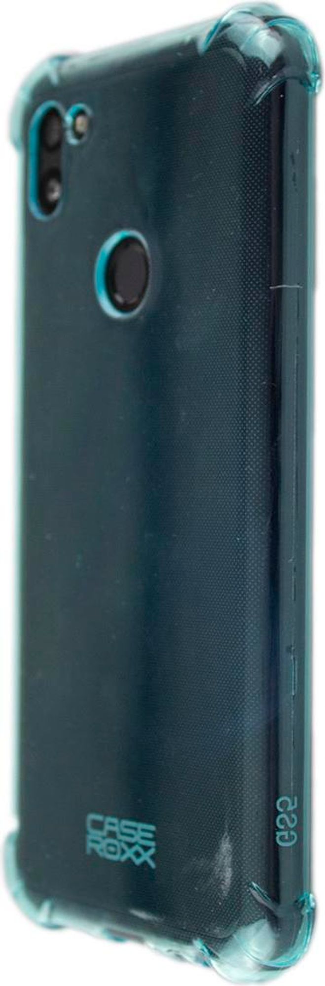 caseroxx Schutz-Hülle TPU-Hülle kompatibel mit Gigaset GS5 Pro SE / GS5 / GS5 Lite / GS5 Senior, Gummi Handy Tasche hellblau  Bild 5