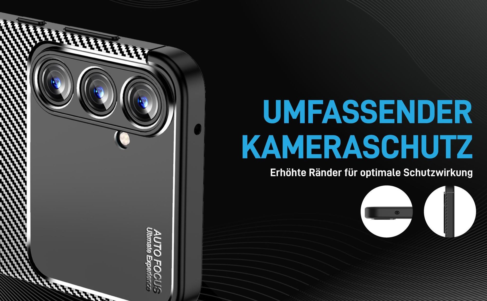 Stoßfestes Handy Case mit Kameraschutz für Samsung Galaxy A55 5G