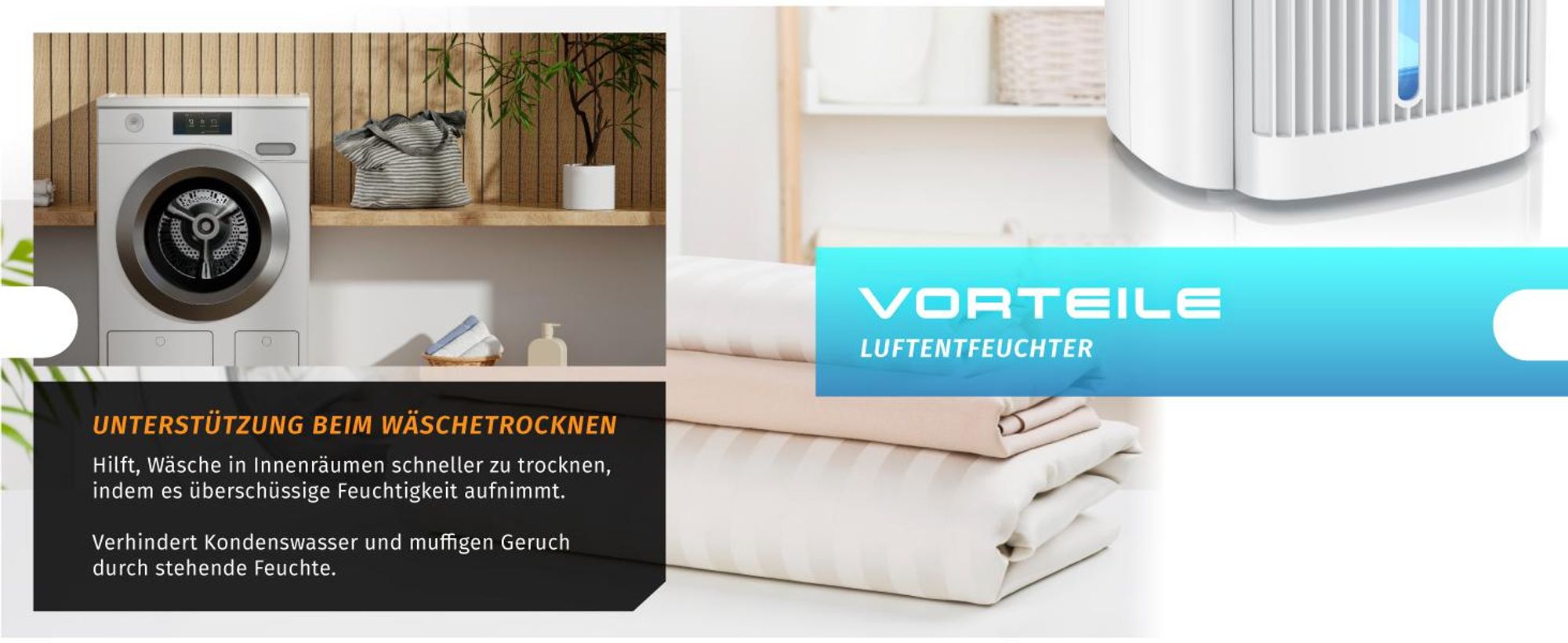Brandson Luftentfeuchter elektrisch, Raumentfeuchter, klein & leise, Wassertank 2000 ml, für 20 m³ Räume, Entfeuchtung 0,6 l/Tag, Tank 0,6 l, Entfeuchter Peltier Dehumidifier für Wohnung, Badezimmer, Schlafzimmer