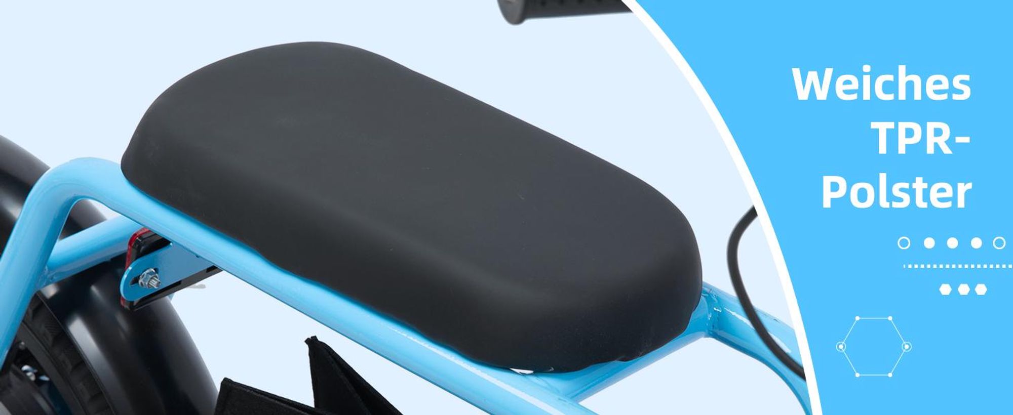 Kinder-Elektromotorrad 16 Zoll 250 Watt Elektro-Kinderroller Kinder-E-Scooter Elektro Kindermotorrad Elektro-Laufrad für Kinder 6–10 Jahre in 6 Farben