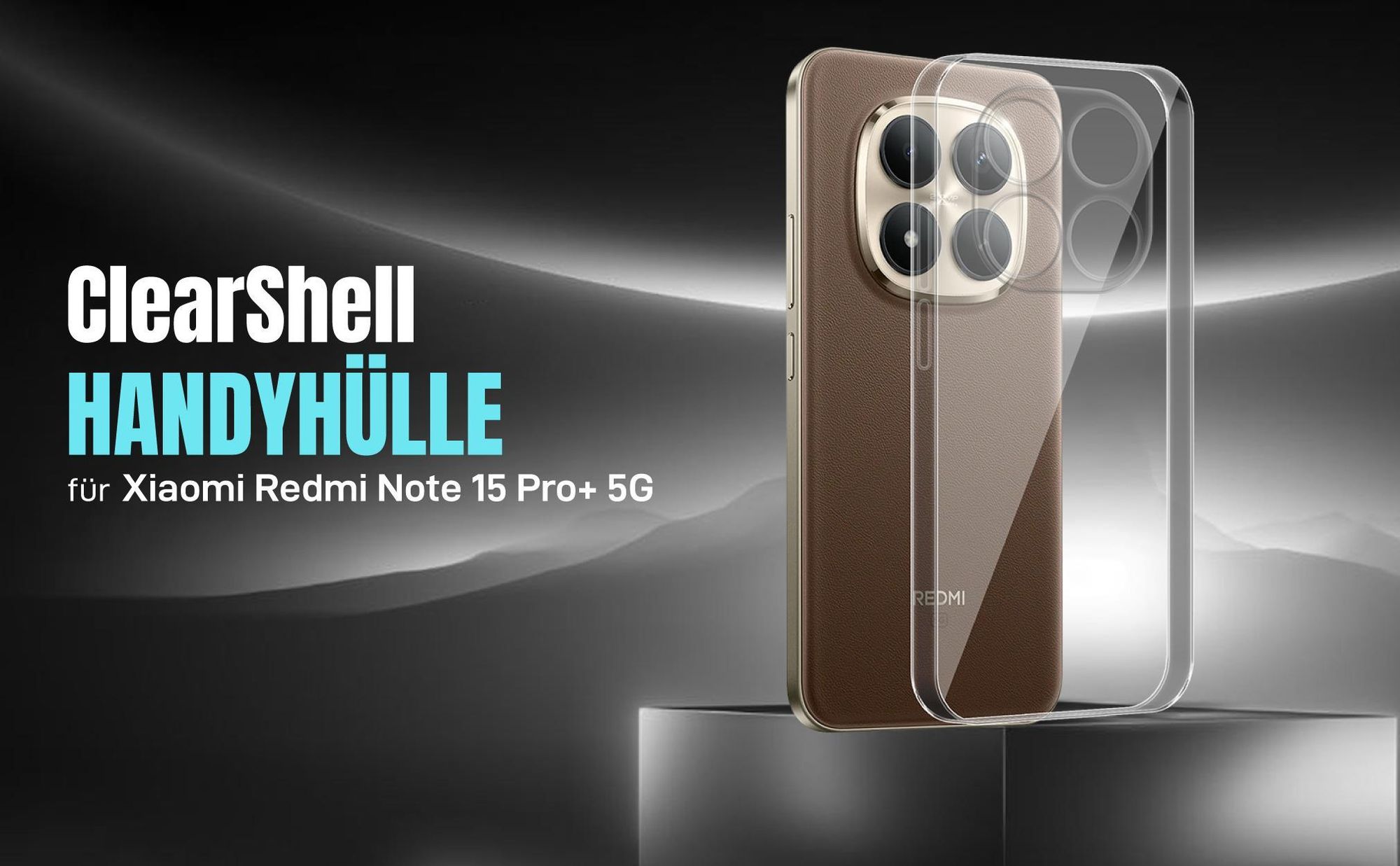 Transparente TPU Handyhülle mit optimiertem Schutz für Xiaomi Redmi Note 15 Pro+ 5G