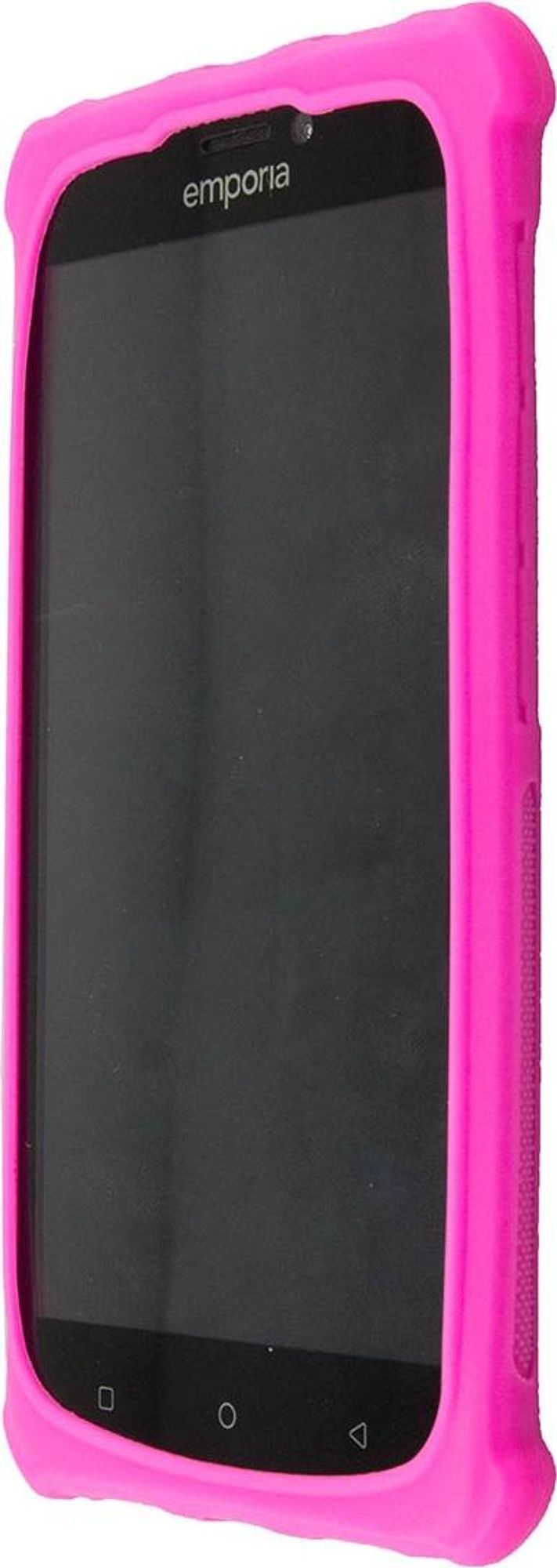 caseroxx Schutz-Hülle TPU-Hülle kompatibel mit Emporia Smart 2, Gummi Handy Tasche pink Bild 3