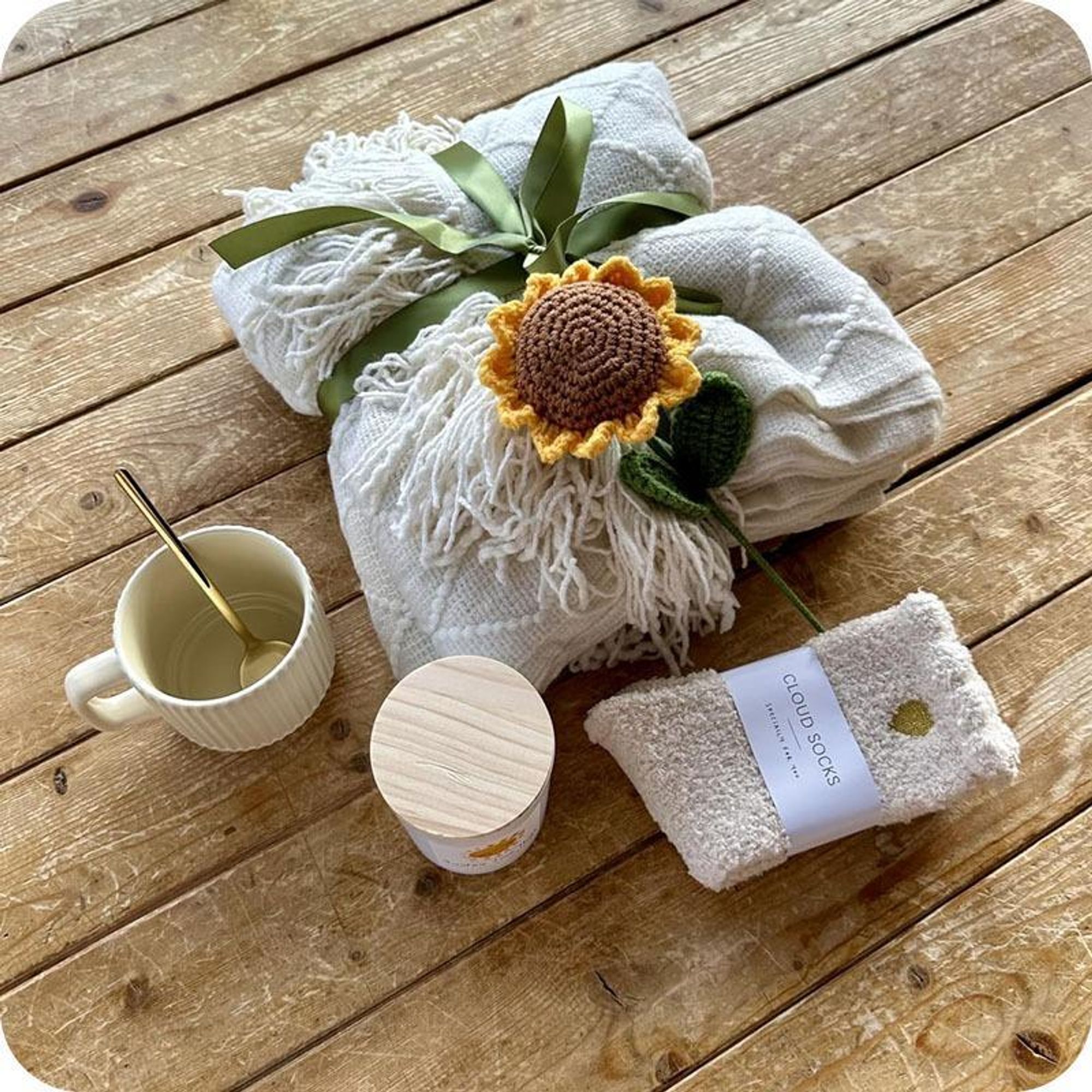 Darčeková sada pre ženy Sunflower – ako darček pre mamu, dcéru, babičku