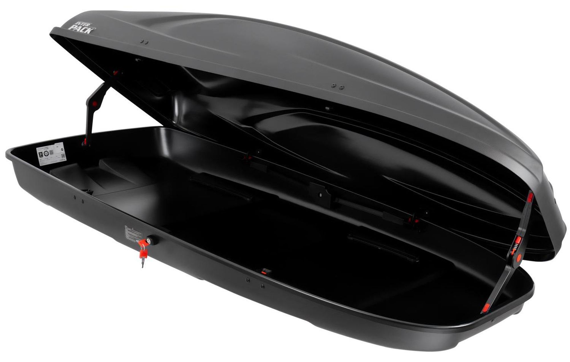 Inter Pack Stella 480 Dachbox schwarz Polyamid (Flexi Fit G2)