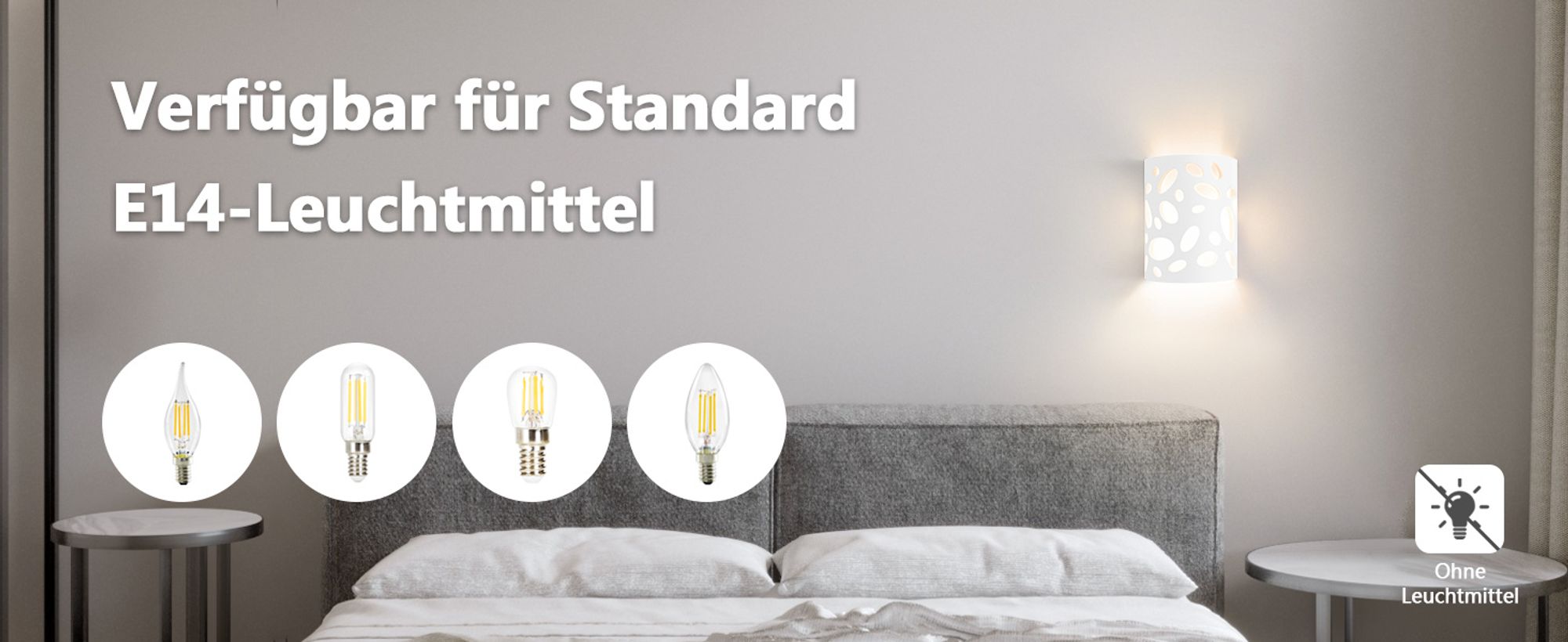ZMH Wandleuchte Innen Wandlampe Flur Up and Down Leuchten Modern Design Wandleuchten E14 Flurlampe Weiß Gipsleuchte Treppenhaus Wandlicht für Wohnzimmer Küche Ohne Leuchtmittel