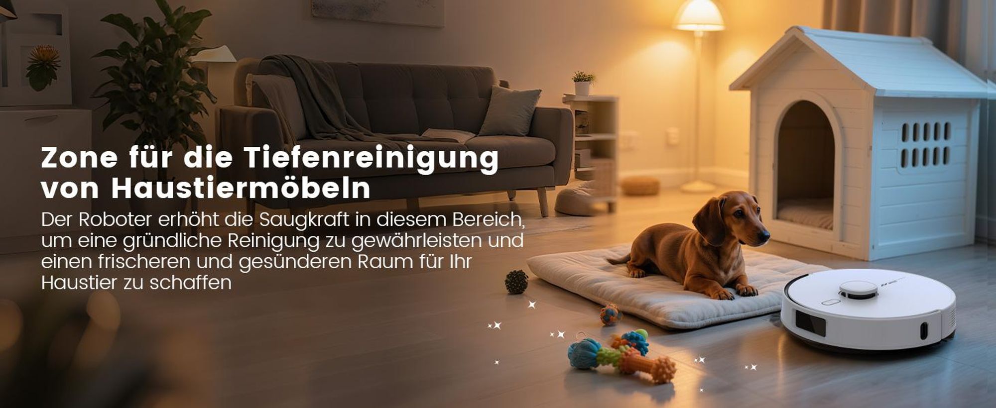 AIRROBO L60+ Staubsauger Roboter Saugroboter mit Wischfunktion, Auto-Staubentleerung, LiDAR-Navigation, 12000Pa, für Teppiche und Tierhaare