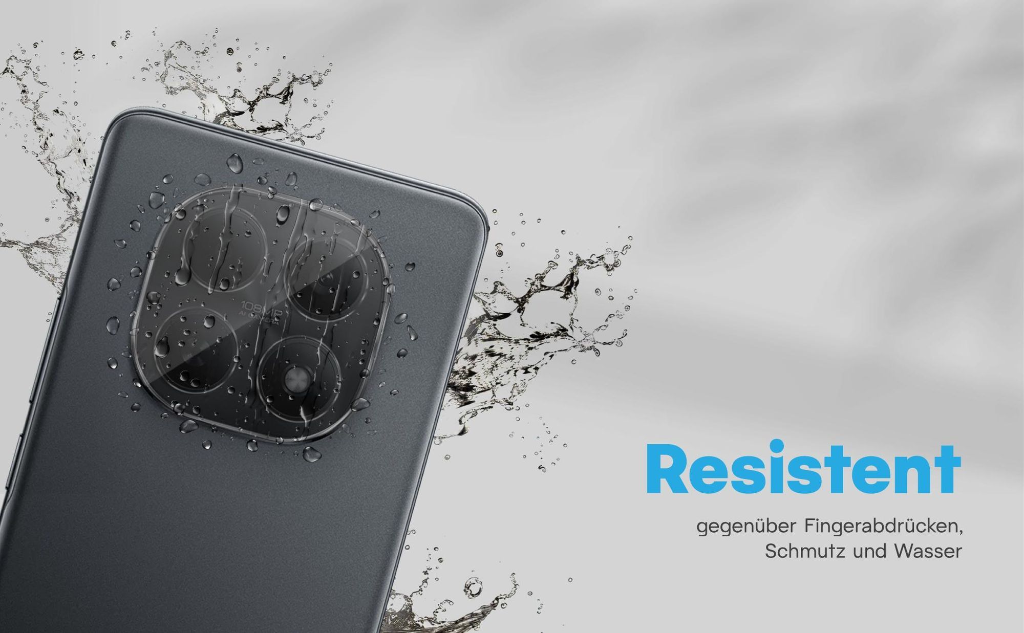 Zweierpack Kameragläser für Xiaomi Redmi Note 15 5G - Resistent gegen Fingerabdrücke