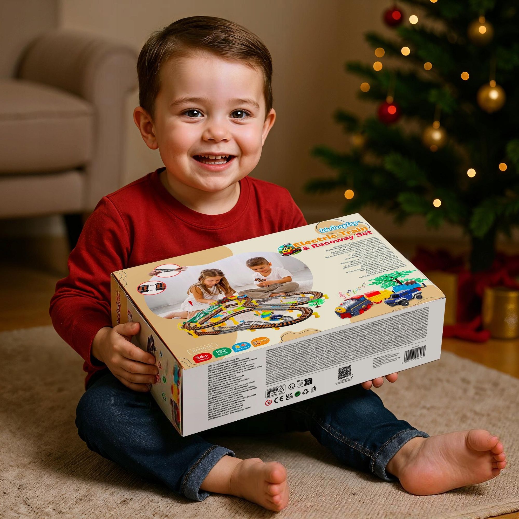 Zusammenbau der Kinderplay Eisenbahn