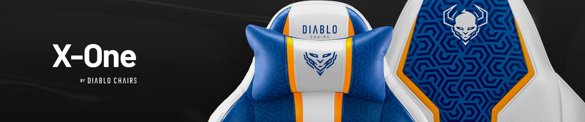 Diablo X-One 2.0 Gaming Stuhl Bürostuhl Schreibtischstuhl Verstellbare Armlehnen Ergonomisches Design Nacken/-Lendenkissen Aqua Blue Small