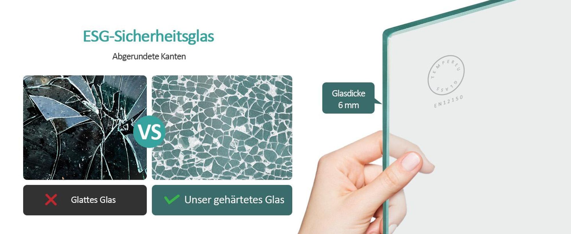 EMKE Duschabtrennung Faltwand 100 x 140cm Nanobeschichtungen ESG Sicherheitsglas Doppelt Falttür Duschwand Glas für Badewannen