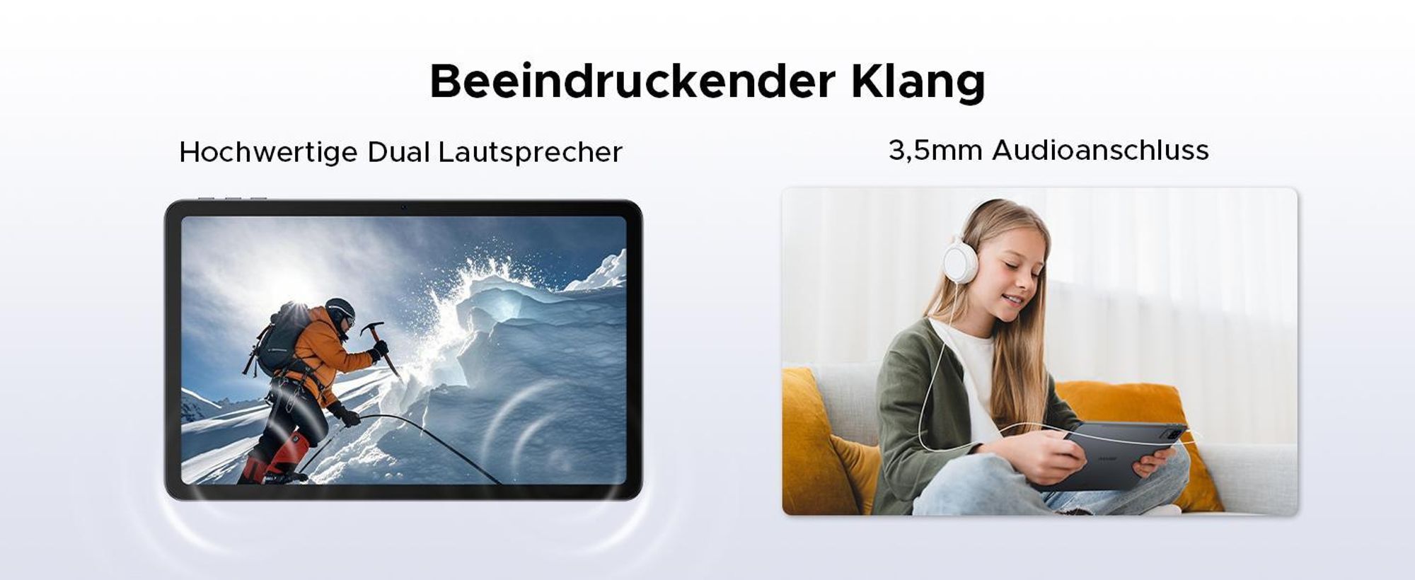 DOOGEE U12 Tablet - Android 16, 12 Zoll, 24GB(6+18)+128GB (bis 2TB erweiterbar), 90Hz, 9000mAh/18W,Octa Core T616,8MP+13MP Kamera,Widevine L1