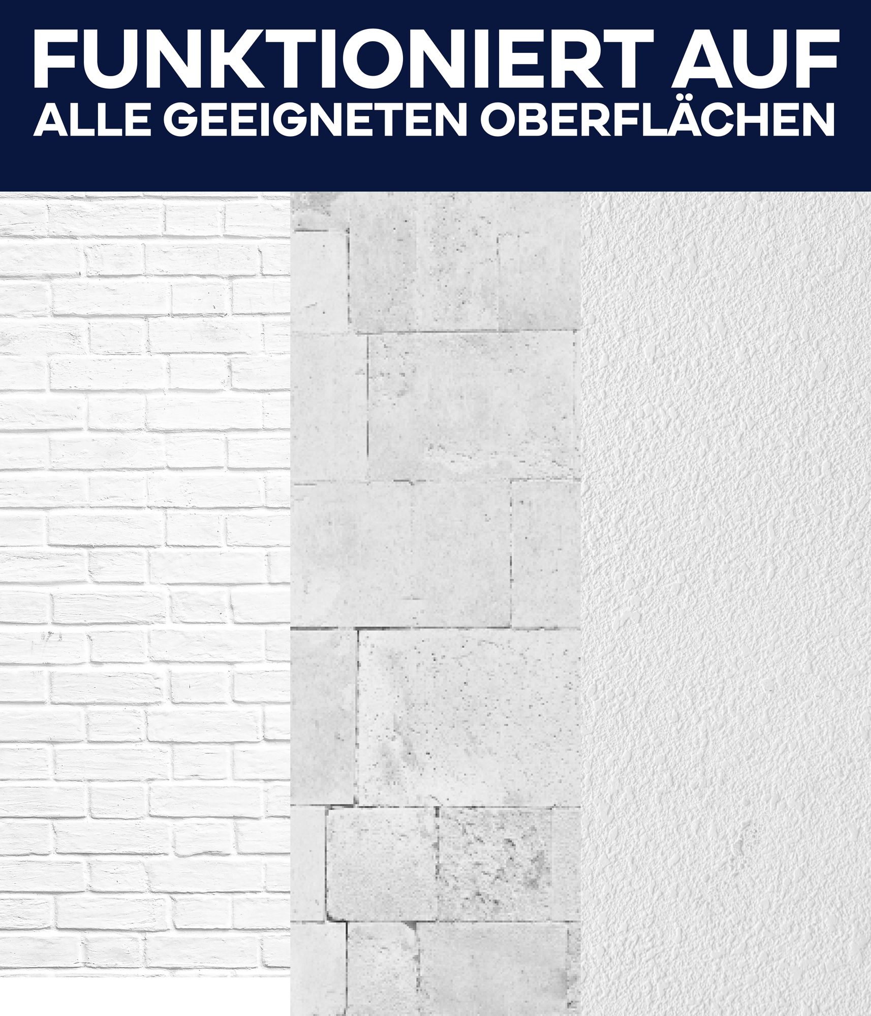 Plid Bad- & Küchenfarbe Weiß Matt 5L mit Anstreichset – Für ca. 30m² – Feuchtraumfarbe, Badfarbe, Küchenfarbe – Hochdeckende Innenfarbe für Küche & Ba