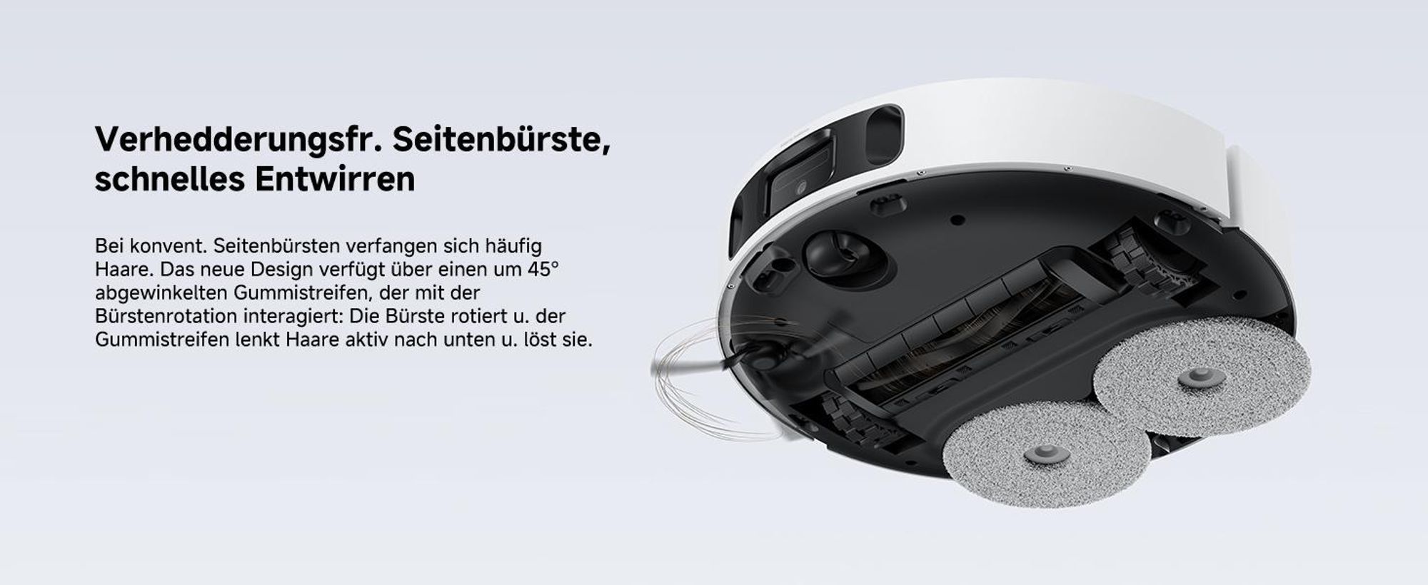 MOVA E40 Ultra Set, Saugroboter mit Wischfunktion, 19000 Pa, All-in-One-Station, 75 Tage Reinigung, inkl. extra 1L Reinigungsflüssigkeit